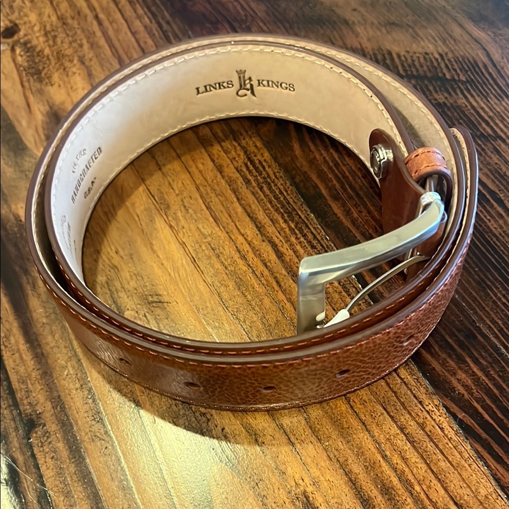 Brown Leather Belt